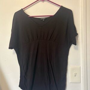 George Black V-Neck Short Sleeve Tee
